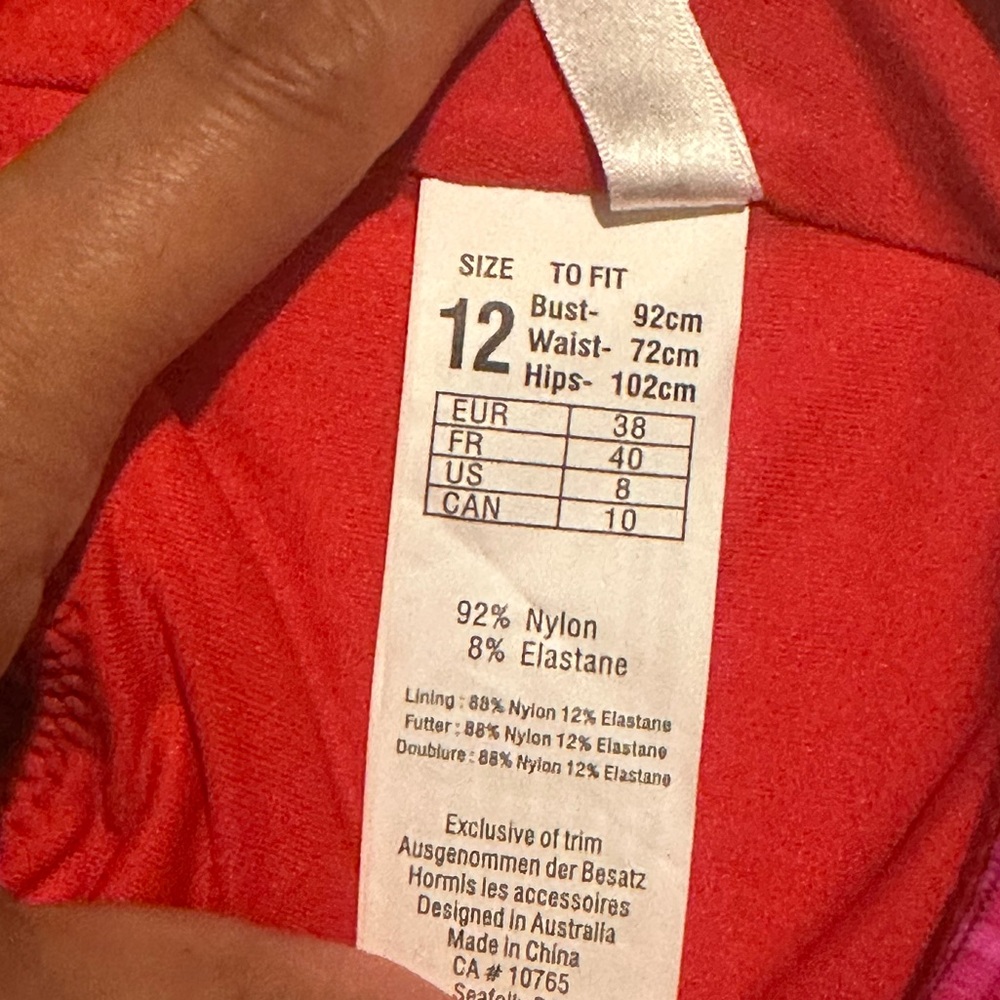 Seafolly On Vacation Wide Side Retro Bikini Bottom nwot - Picture 12 of 13